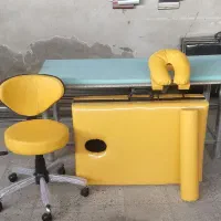 تخت چمدانی ماساژ معاینه حجامت مژه هوم ویزیت