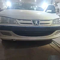 سپر جلوی پژو پارس سفید چراغ جلو