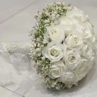 مرکز دیزاین دسته گل عروس مصنوعی