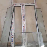 پنجره پی وی سی با شیشه دوجداره سالم بدون کارکرد