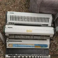 دستگاه صحافی warrior  و یک عدد دستگاه پرینتر