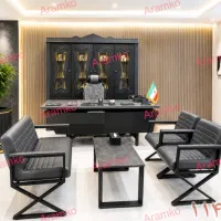 انواع ۳ میز مدیریت مبلمان مدرن اداری کلاسیک صندلی