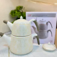 کتری قوری چینی برند C&S