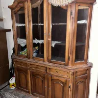 بوفه شیک ایستاده چوبی سه در