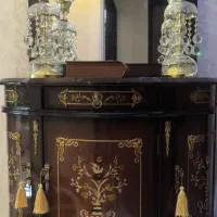 ست میز کنسول و ویترین