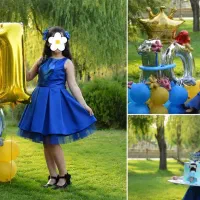لباس مجلسی دخترانه سایز ۱۰ تا ۱۲ سال