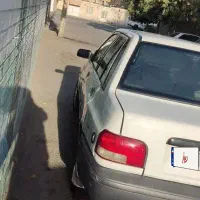 پراید 87 سفید دوگانه‌سوز دست