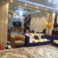 آینه دکوراتیو دیواری طرح لوزی