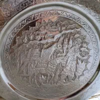 سینی قدیمی مسی