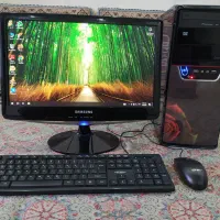 کامپیوتر core i3 رم 8 هارد 500 مانیتور 19 Samsung