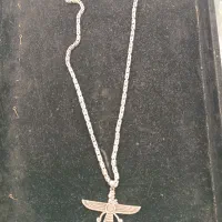 زنجیر و پلاک نقره