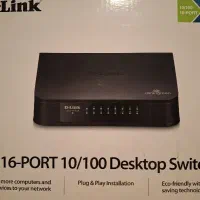 هاب شبکه ۱۶پورت D-Link