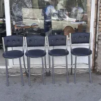 4عدد صندلی اوپن قد بلند درحدنو