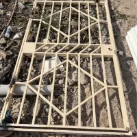 درب آهنی با چهارچوب / ایرانیت / حفاظ