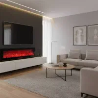 شومینه برقی در رنگ بندی و سایر بندی مختلف