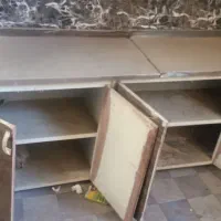کابینت زمینی جنس فلزقدیمی  سنگین وزن
