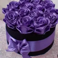 باکس گل های روبانی