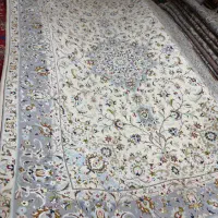 فرش ۶ متری کاشان گل ابریشم