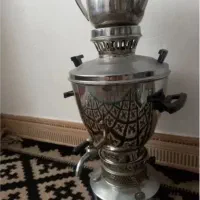 سماور نفتی با قوری عتیقه