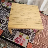 کرسی چوبی 90 در 90  استفاده نشده