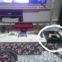 PS4 Slim 2دسته اصلی|کنسول، بازی ویدئویی و آنلاین|تهران, مسعودیه|دیوار