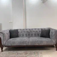 مبل چستر ۸ نفره در حد نو