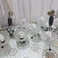 ۲عدد لوستر کاملا سالم