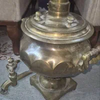 سماور روسی مسوار عتیقه مهردار