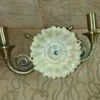 سلام‌لوستر‌دیواری‌بسیار‌زیبا‌وقدیمی