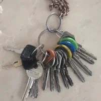 دسته کلید پیدا شده