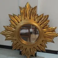 ایینه ی خورشیدی کنده کاری دستی کاملا تمیز