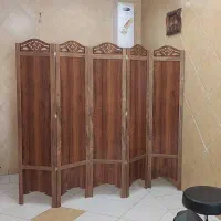 مشکی سفید گردویی ونگه عسلی.. پاراوان پارتیشن MDF