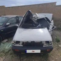 پراید تصادفی کم کار