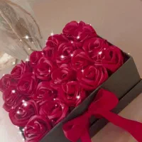 انواع باکس گل روبانی