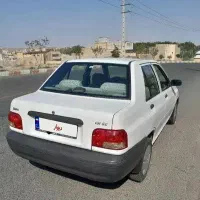 پراید ۹۸ چهار تکه رنگ بخاطر مالیدگی