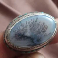 انگشتر شجر قائن سوزنی کهنه کهنه