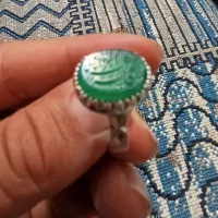 انگشتر عقیق سبز