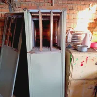 درب آهنی انباری دسشویی سبک  فروش اقساطی