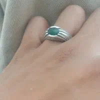 انگشتر زمرد پنج شیر