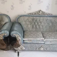 فروش مبلمان ۹ نفره + میز وسط و میز عسلی