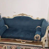 یک دست مبل کلاسیک چوب راش هفت نفره
