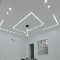 اجرای سقف کناف تایل پی وی سی ماربل شیت ترمووال
