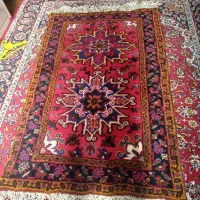 فرش دستباف تازه از دار افتاده