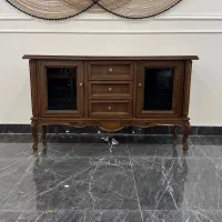 کنسول و تی وی مدل فرانسوی پلاس   چوب تمام راش