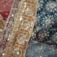 تعدادی پارچه ساری هندی با قیمت خیلی مناسب