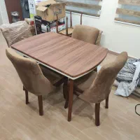میز ناهار خوری 4 نفره mdf وکیوم