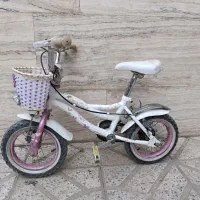 دوچرخه سایز 12 صورتی دخترانه