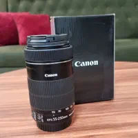 لنز کانن Canon EF-S 55-250mm