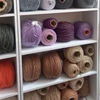 نخ پنبه مکرومه بافی