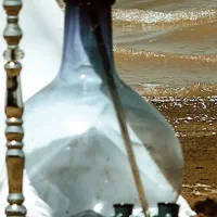 گلدان شیشه ای